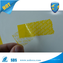 ZO LO hot selling brand protection scratch off sticker, security label stickers